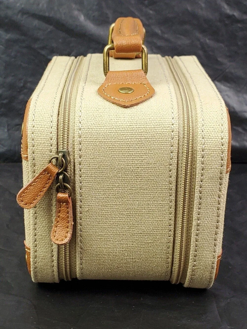 Pottery Barn Audrey Jewelry Box Suitcase Style w/ Box - SEE PHOTOS Open Box NOS